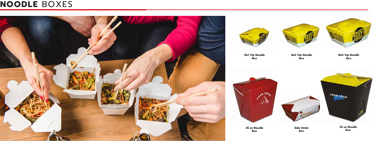 noodle boxes